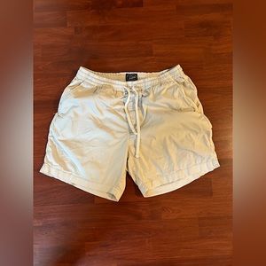 J. Crew stone chino dock shorts